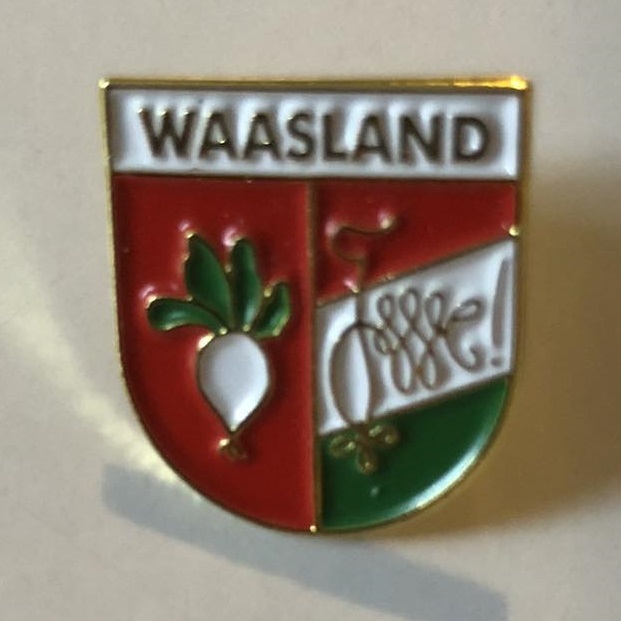 Pin met het schild van de Wase Club